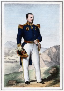 Pierre Francois Joseph Bosquet, French soldier, 1857. Artist: Anon