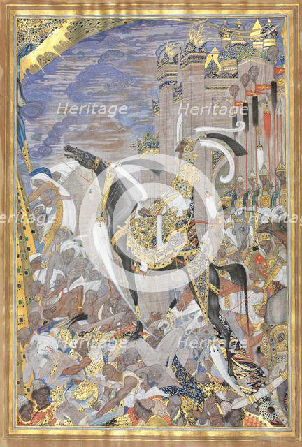 Victorious Army Entering City After Siege, 1700s-1800s(?). Creator: Unknown.