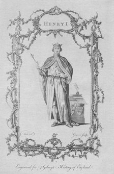 'Henry I', 1773. Creator: Charles Grignion.
