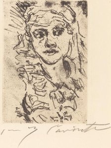 Henny Porten, 1923. Creator: Lovis Corinth.