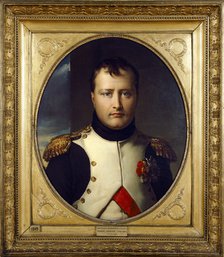 Portrait of Napoleon Bonaparte, 19th century. Artist: Robert Lefevre.