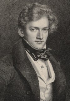 Portrait of the composer Charles-Auguste de Bériot (1802-1870), 1830.