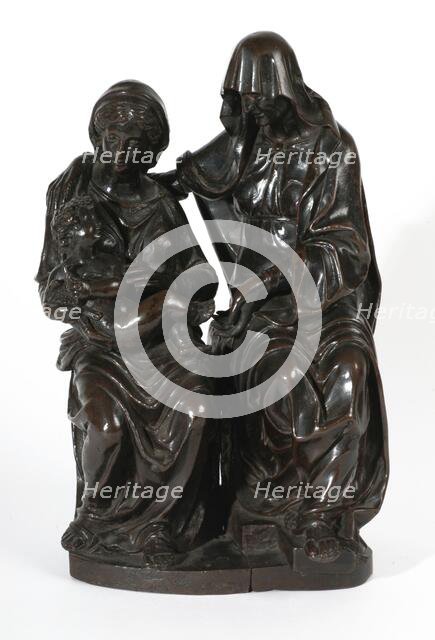 Virgin and Child with Saint Anne, 1500-1525. Creator: Andrea Sansovino.