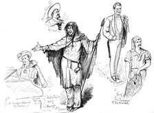 The Savage Club Entertainment at the Royal Albert Hall: some of the savages, 1883. Creator: Unknown.