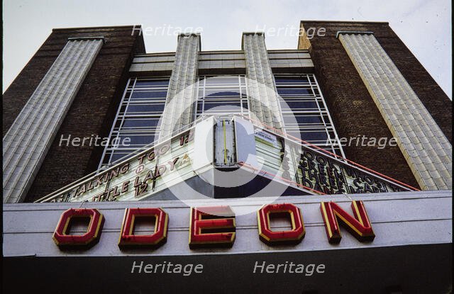 Odeon Cinema, Sidwell Street, Exeter, Devon, 1991. Creator: Norman Walley.