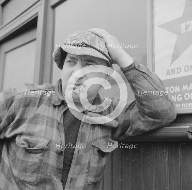Fulton fish market hooker, New York, 1943. Creator: Gordon Parks.