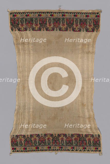 Towel, Turkey, 19th century. Creator: Unknown.