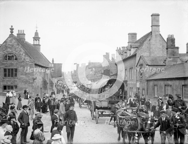 Floral Festival, Chipping Campden, Gloucestershire, 1897. Artist: Henry Taunt
