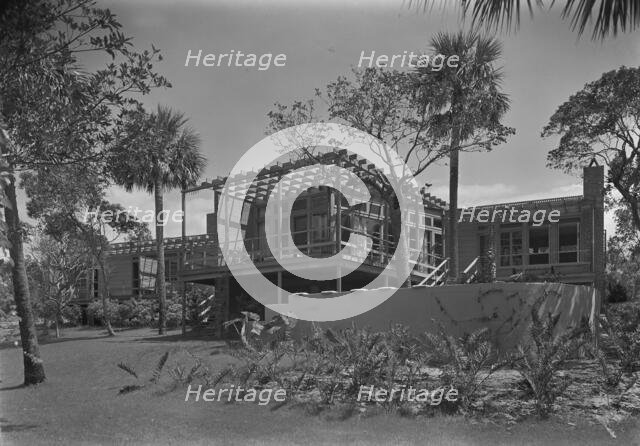 Robert Glassford, residence in Hobe Sound, Florida, 1941. Creator: Gottscho-Schleisner, Inc.