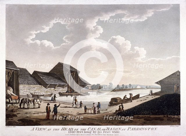 Bayswater, Paddington, London, 1801. Artist: J Jeakes