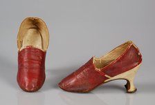 Slippers, European, 1770-89. Creator: Unknown.