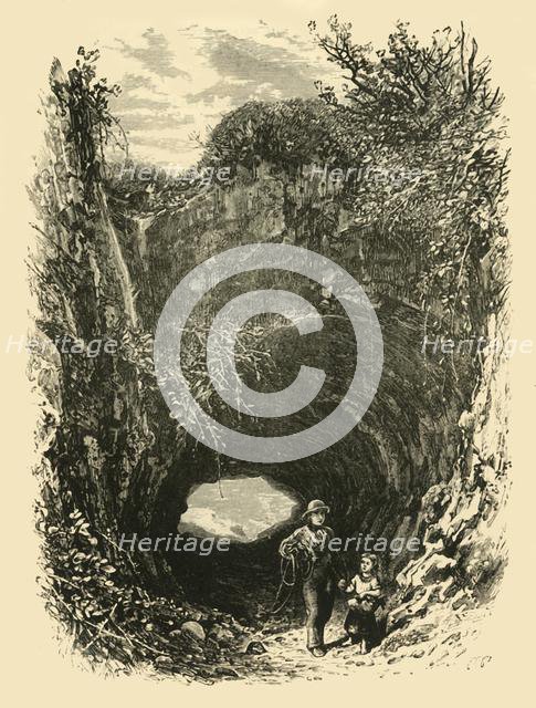 'Cave at Pegwell Bay', 1898. Creator: Unknown.