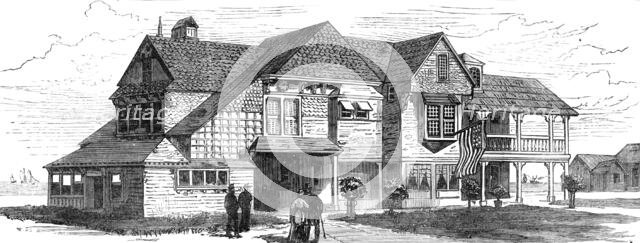 House at Long Branch, New Jersey, where President Garfield died on Monday last, 1881. Creator: Unknown.