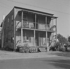 Home in the Negro section, Daytona Beach, Florida, 1943. Creator: Gordon Parks.