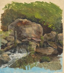 Rocks, 1850-1900. Creator: Jan Nowopacký.