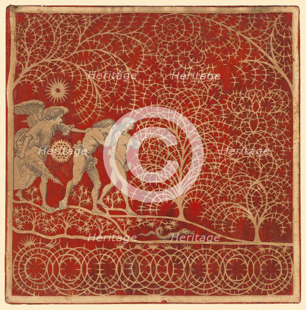 The Expulsion from Eden, 1780s?. Creator: Unknown.