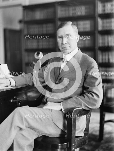 Adolph C. Miller, 1914. Creator: Harris & Ewing.