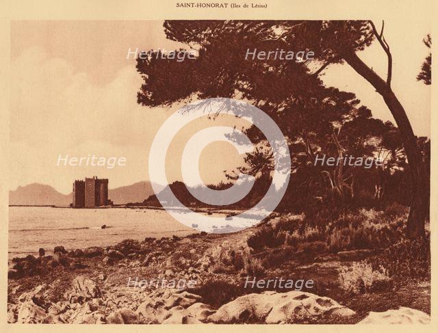 'The old Monastery, Saint-Honorat', 1930. Creator: Unknown.