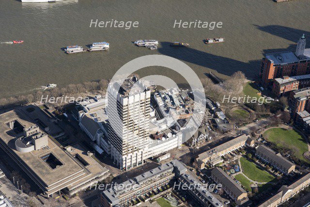 London Television Centre, South Bank, Lambeth, London, 2018. Creator: Historic England Staff Photographer.