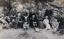 South Africa: members of an English geological party, 1905. Creator: Tempest Anderson.