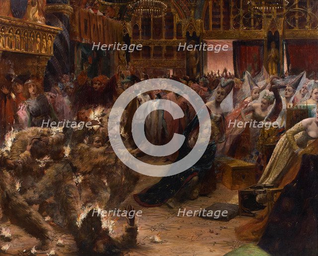 Bal des Ardents, 1880s.