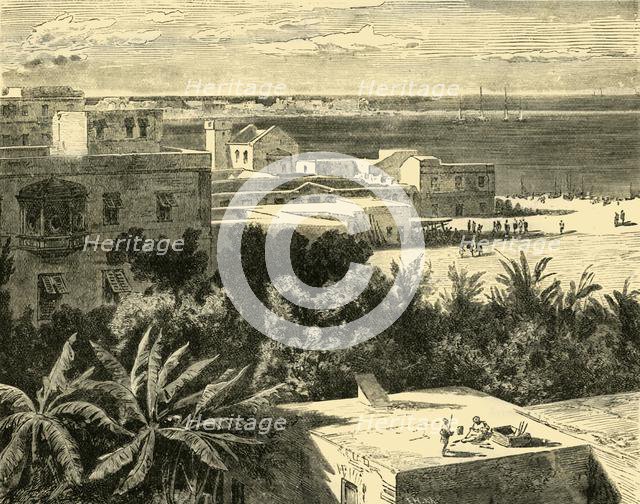 'The Great Harbour at Alexandria', 1890.   Creator: Unknown.