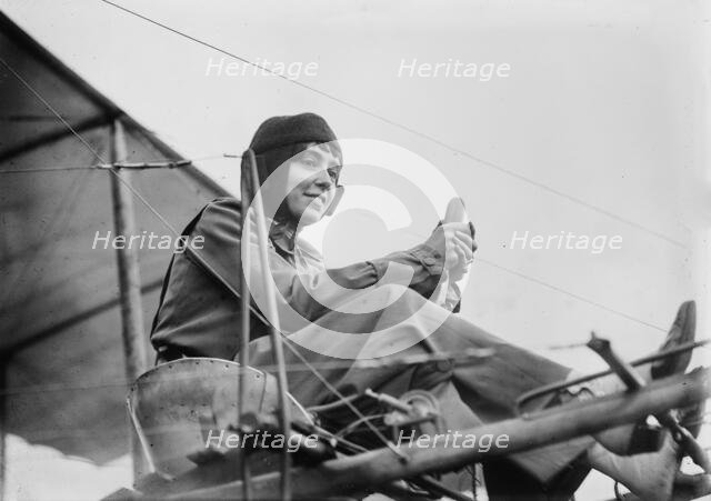 Helene Dutrieu, 1911. Creator: Bain News Service.