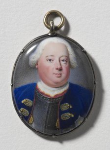 Frederick Wilhelm I, 1688-1740, King of Prussia, Elector of Brandenburg, early-mid 18th century. Creator: Johann Harper.