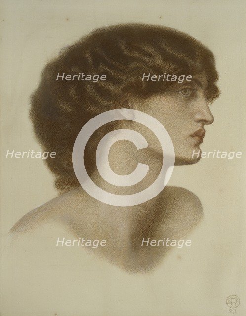 Perlascura, 1871. Artist: Dante Gabriel Rossetti.