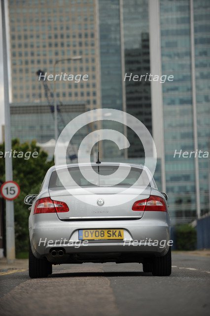 Skoda SUPERB 2008. Artist: Simon Clay.