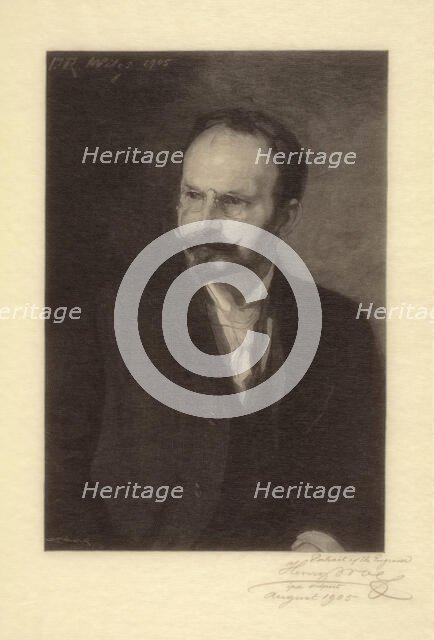 Portrait of Henry Wolf, 1905. Creator: Henry Wolf.