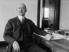 Hale Holden at Desk, 1917. Creator: Harris & Ewing.