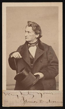 Portrait of James Dwight Dana (1813-1895), Before 1895. Creator: Unknown.