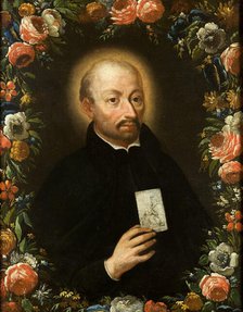 Saint Ignatius of Loyola , First half of the 18th cent.. Creator: Master of Bratislava (active 1700-1750).