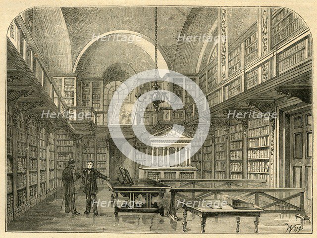 'The Library of St. Paul's', 1897. Creator: Unknown.