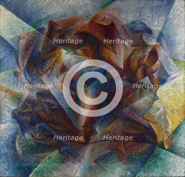 Dynamism of a Soccer Player, 1913.