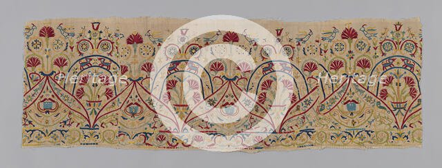 Border (For a Skirt), Crete, 18th century. Creator: Unknown.