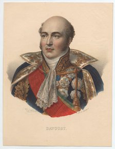 Louis-Nicolas Davout (1770-1823), Marshal of France, 1835. Artist: Anonymous  
