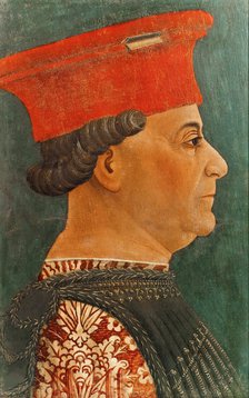 Portrait of Francesco Sforza (1401-1466), ca 1460.