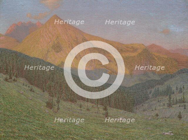 Roc d'Enfer et l'Uble, 1900. Creator: Perrier, Alexandre (1862-1936).