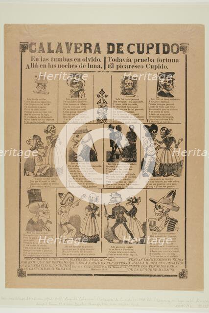 Cupid's Calavera, n.d. Creator: José Guadalupe Posada.