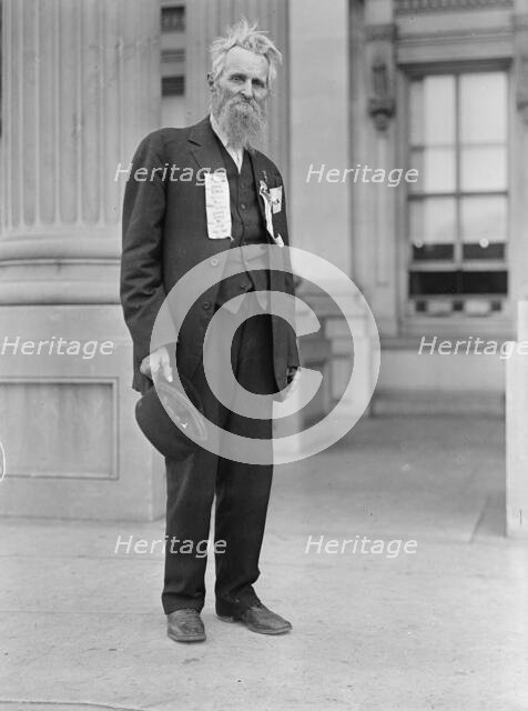 W. D. Daw, Confederate Veteran, Confederate Reunion, 1917. Creator: Harris & Ewing.
