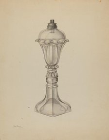 Lamp, c. 1938. Creator: Charles Caseau.