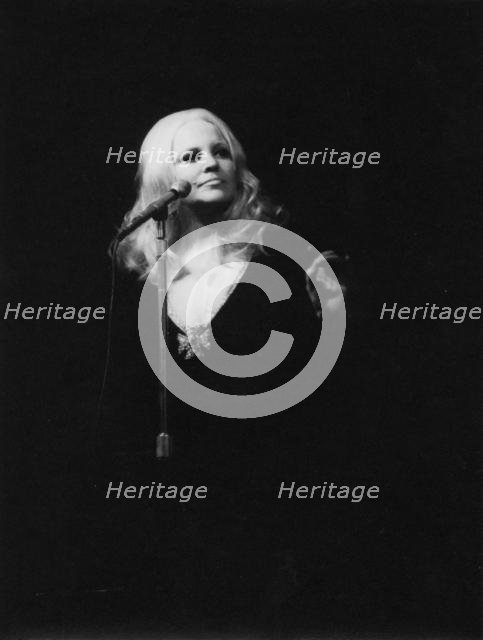 Peggy Lee, Royal Albert Hall, London, 1970. Creator: Brian Foskett.