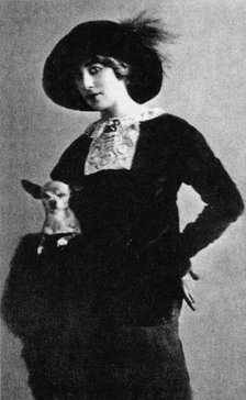 Olga Glebova-Sudeikina. Artist: Anonymous  