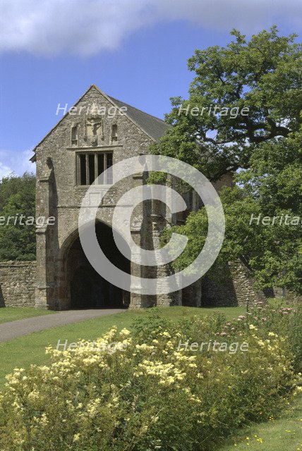 Gatehouse, Cleeve Abbey, Somerset, 1999. Artist: J Bailey