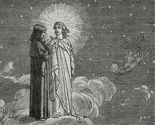 The Divine Comedy, (1307-1321): The Paradise, 1888. Creator: Jean Edouard Dargent.