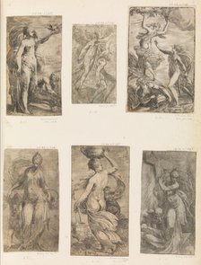 Apollo and Daphne, ca. 1538-40 (?). Creator: Andrea Schiavone.