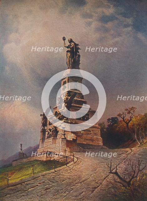 'Das Niederwalddenkmal', 1923. Creator: Nikolai of Astudin.