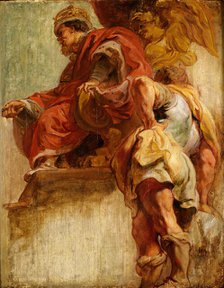King James I Uniting England and Scotland, 1632-33.  Creator: Peter Paul Rubens.